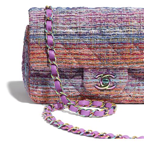 chanel mini tweed bag|Chanel tweed bag price.